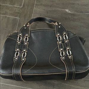 Cole Haan Double Zipper Satchel